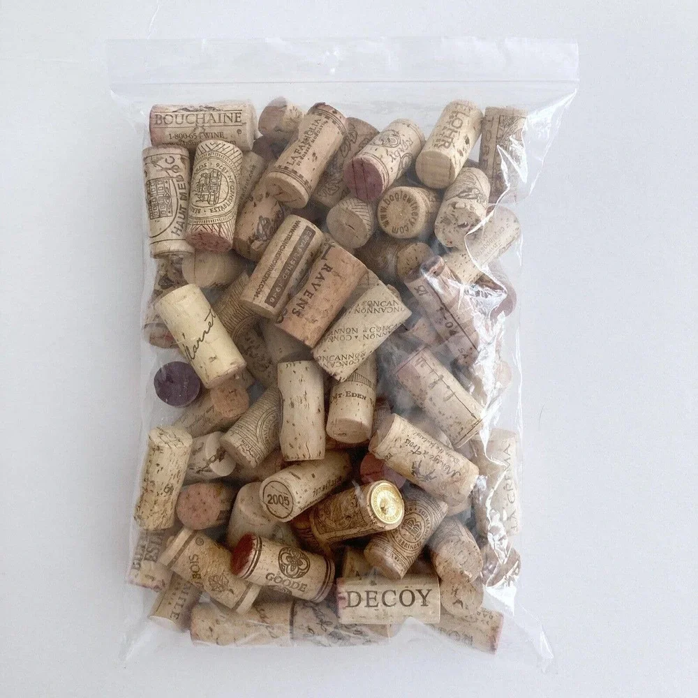 Lot of 90 Wine Corks All Real Cork * No champagne or‎ synthetics Crafting Corks - Picture 4 of 5